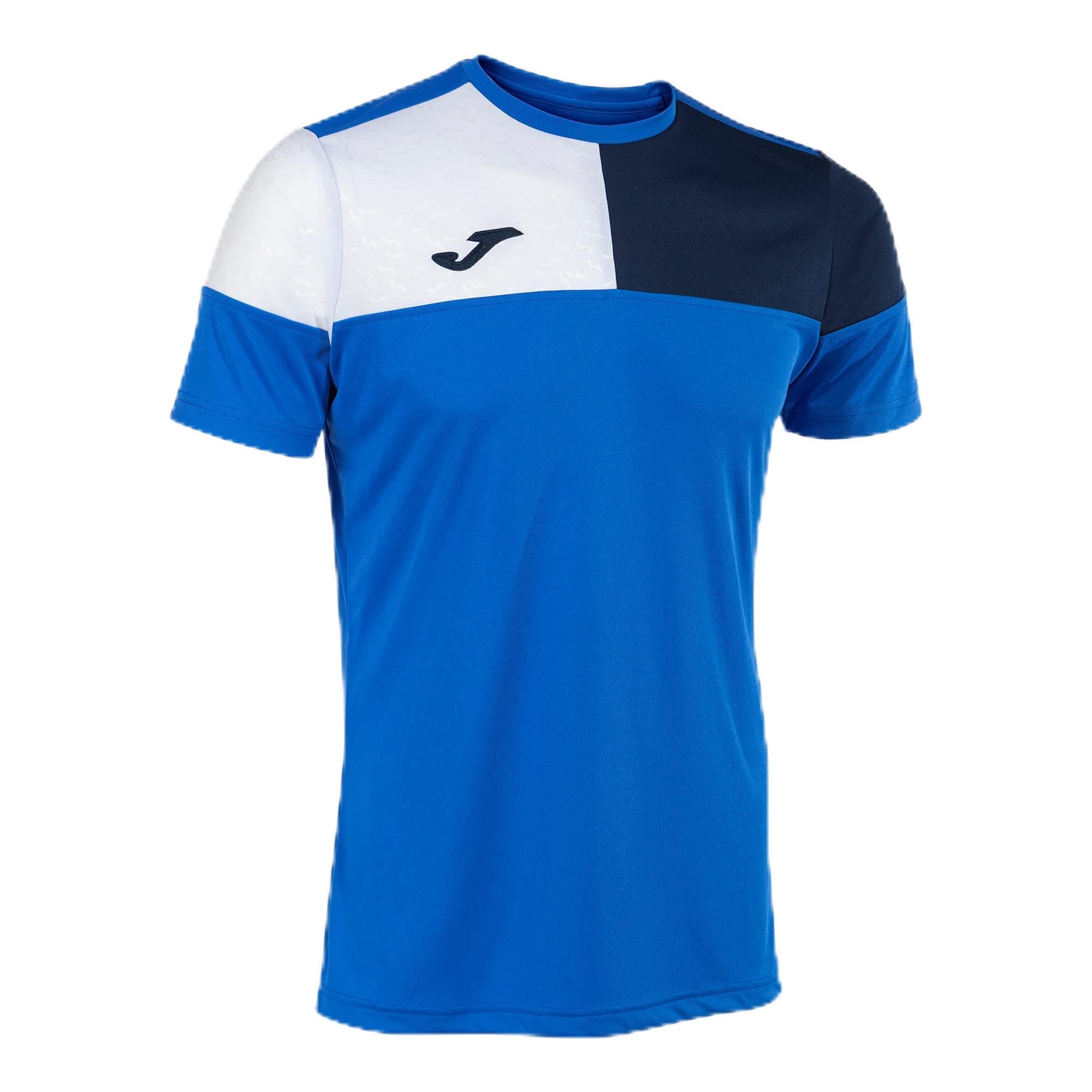 Joma Men's Navy Blue Short-Sleeved T-Shirt - 6XS - 3XL - Crew V