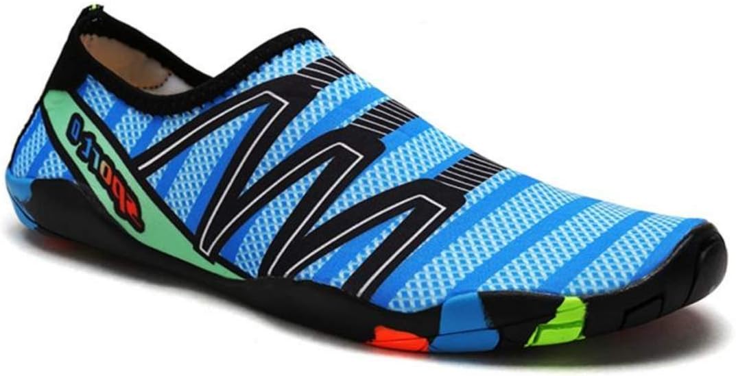 Classic Barefoot Sports Aqua Water Slip-on Shoes for Beach Swim Surf and Yoga Exercise for Women’s and Men’s (1 Pair)