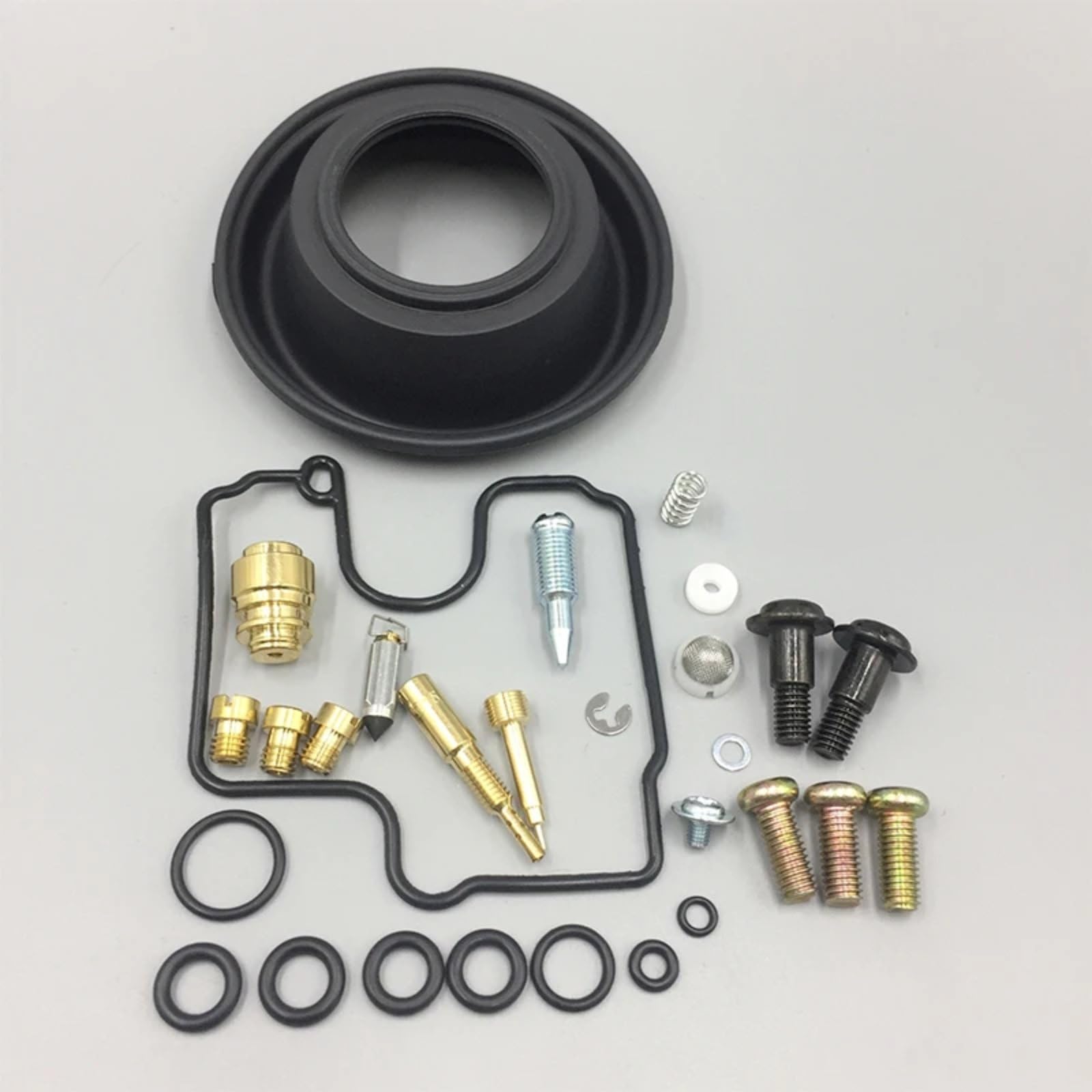 Kit Carburador Repuesto Kit Reparación Carburador Motocicleta Para Yamaha Para YZF-R1 1998-2001 Conjunto De Flotador De Reconstrucción De Carburador Diafragma De Émbolo