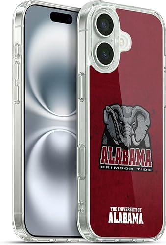 Miniatura 399 de Head Case Designs Funda de gel con logotipo oficial de la Universidad de Alabama UA [protección de grado militar] compatible con Apple iPhone 11