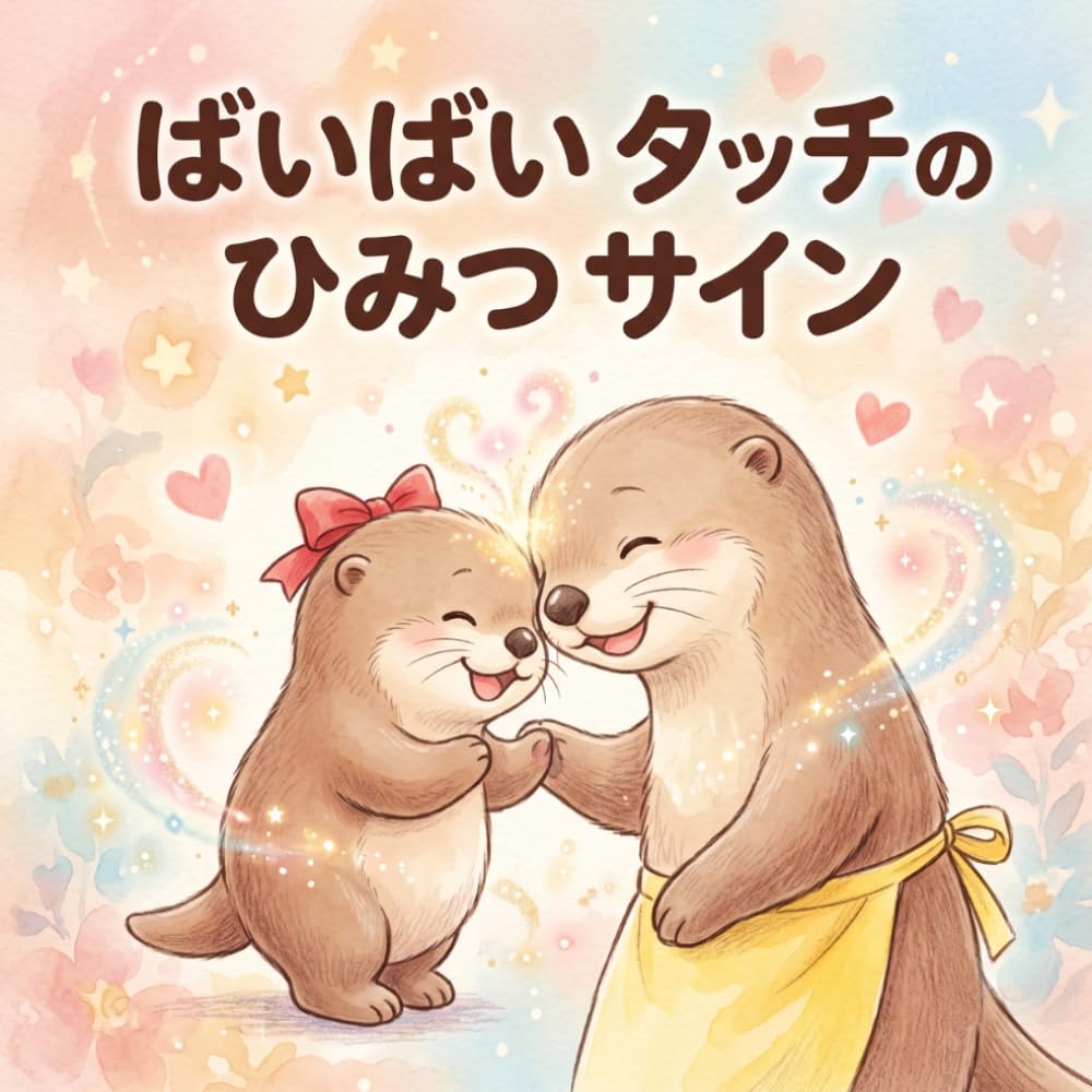 ばいばい タッチの ひみつ サイン: 2歳・3歳・4歳・5歳向け 登園渋りと母子分離不安に効く お守りえほん
