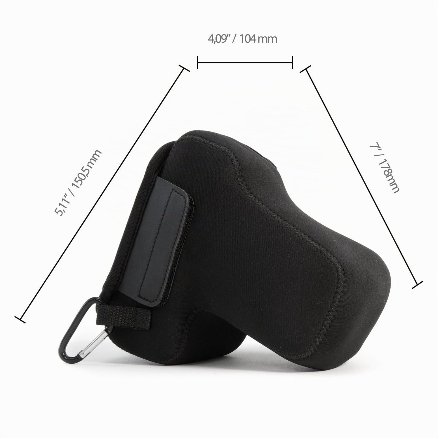 MegaGear Custodia in Neoprene per Nikon D3500, D5600, D3400 (18-105), D5500, D3300, D5300, D5200, D5100