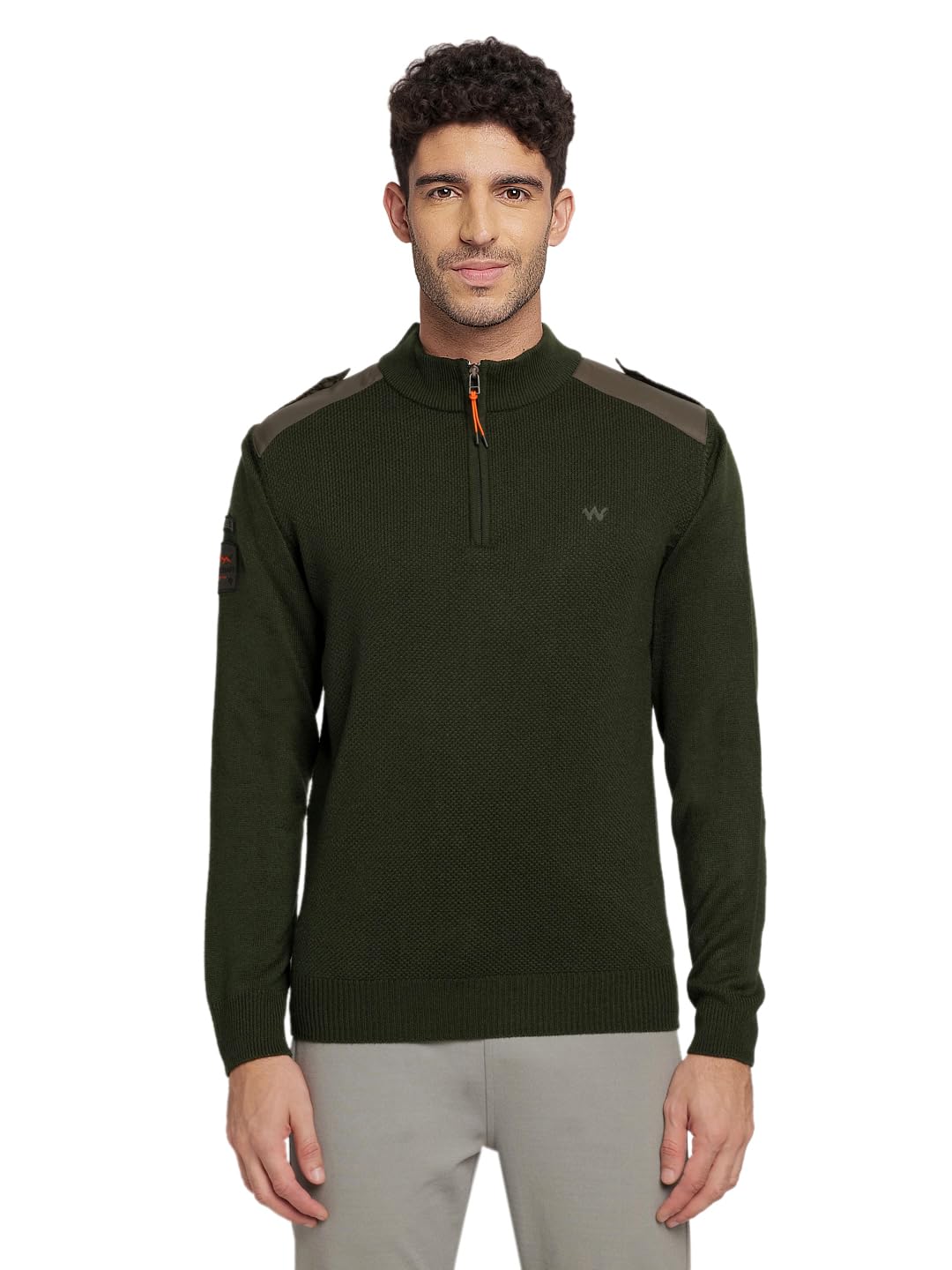 wildcraft Men Hybrid Half Zipper Sweater-picture-26