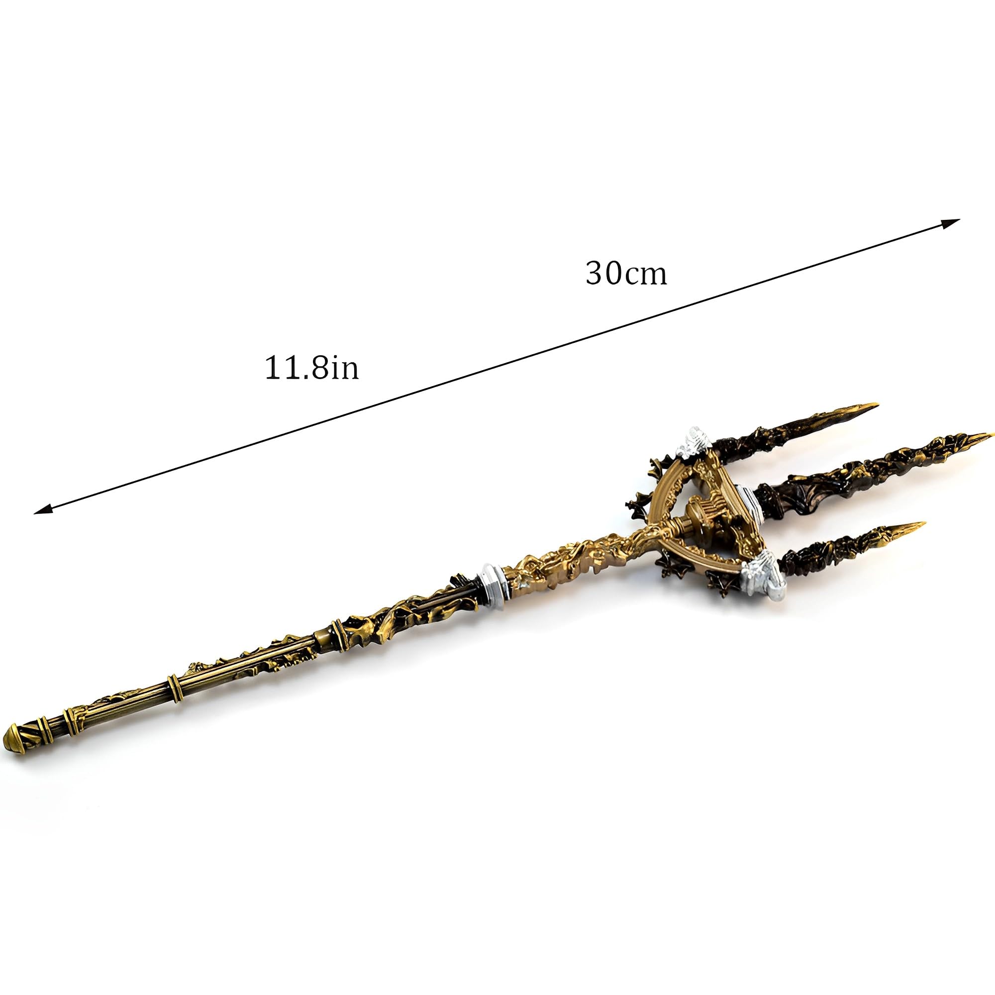 Model ekspozycyjny, Model Świętej Włóczni Mohgwyna, opakowanie 30 cm/11,8 cala z podstawką, kolekcjonerskie przedmioty do gier wykonane w całości metalu