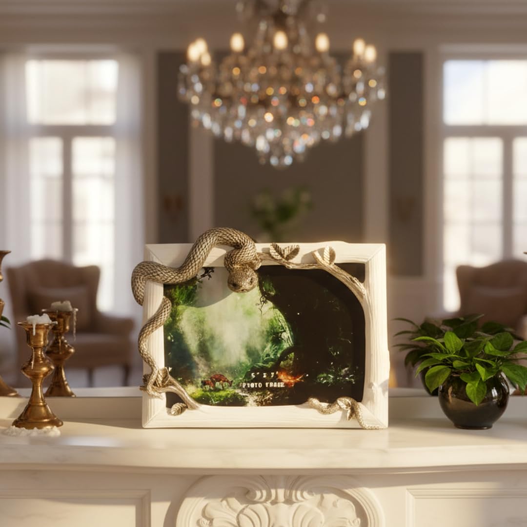 Amazon.com - Decorative Snake Resin Picture Frame - 5x7 Inch