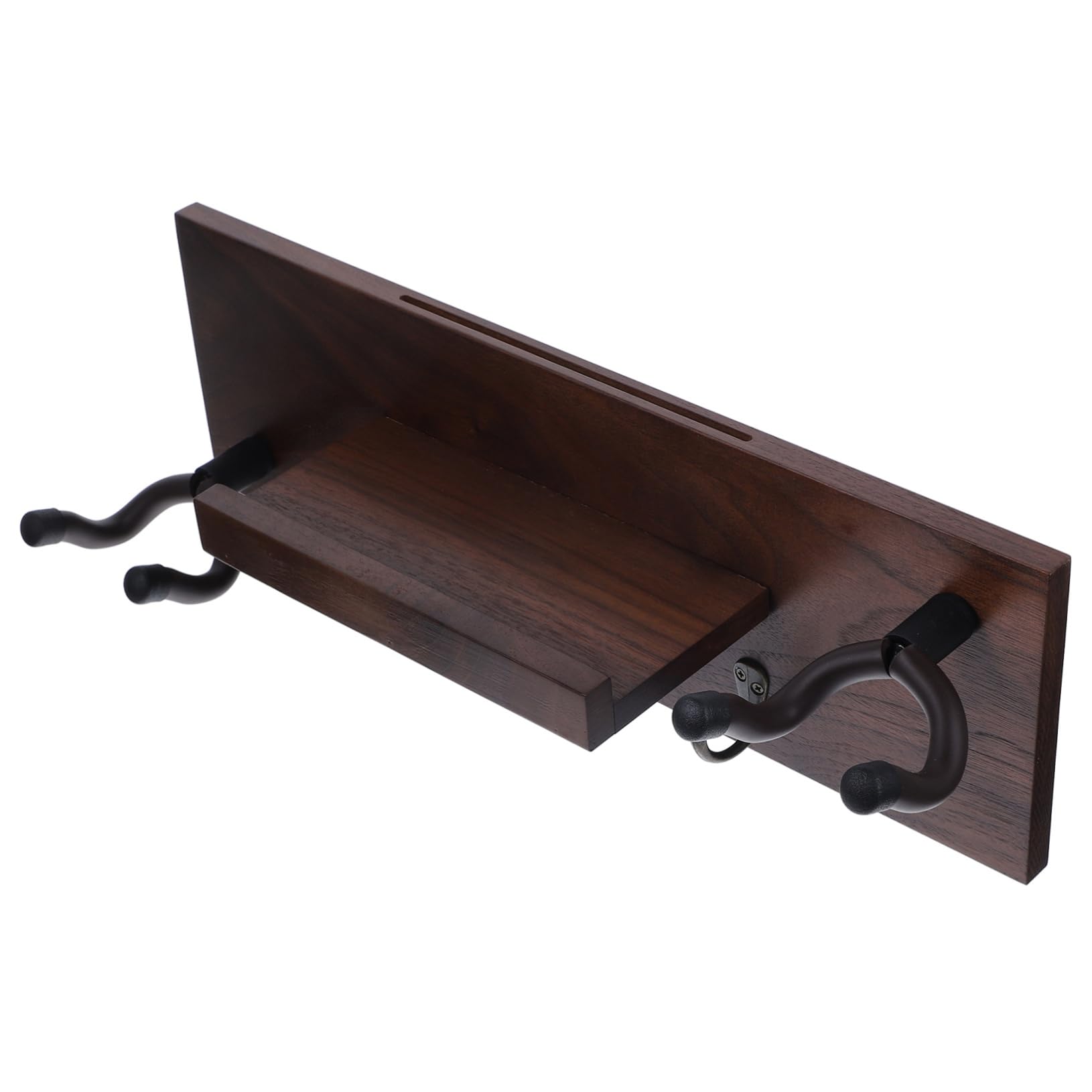 Kisangel Supporto per Chitarra da Parete Gancio per Chitarra e Ukulele Mensola per Appendere Chitarre Design Pratico per Protezione e Risparmio di Spazio