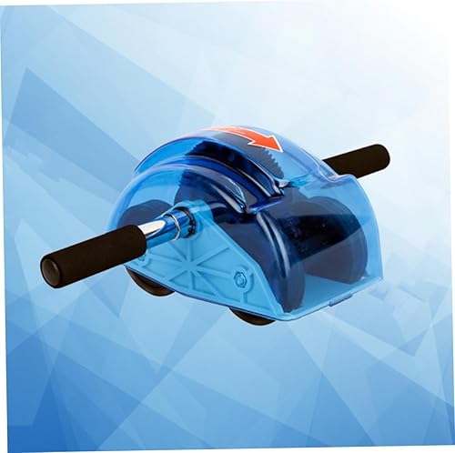 Miniatura 8 de Rueda de rodillo abdominal, equipo de ejercicio abdominal de cuatro ruedas con agarre ergonómico para entrenamiento de fuerza central, ligero y