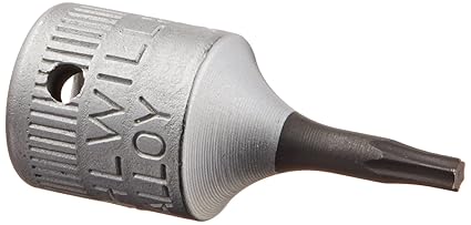 Stahlwille 44KTX-T8 Steel Torx Stubby Screwdriver Socket, 1/4