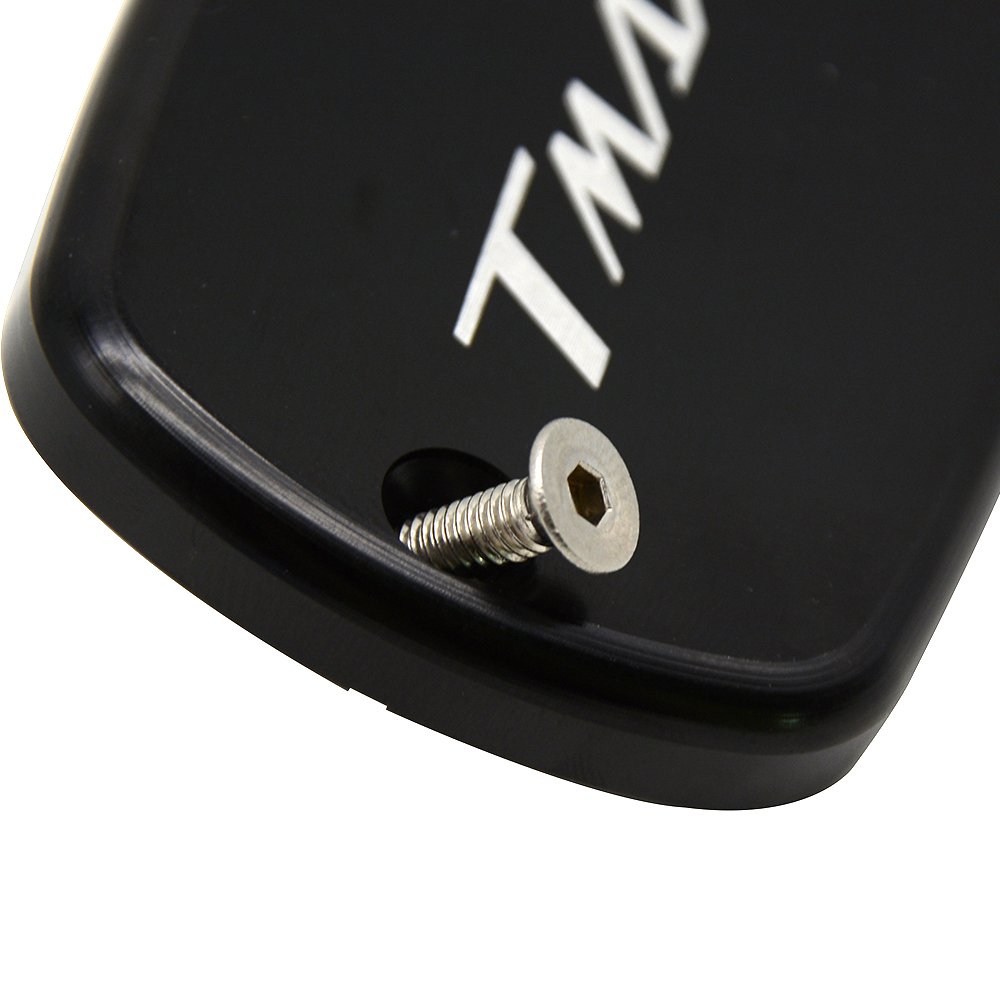 Tappo Serbatoio Liquido Freno Per Yamaha Tmax 530 E Tmax 500 - Personalizzabile In Diversi Colori, Nero, Blu, Oro, Rosso O Argento - Foto 2