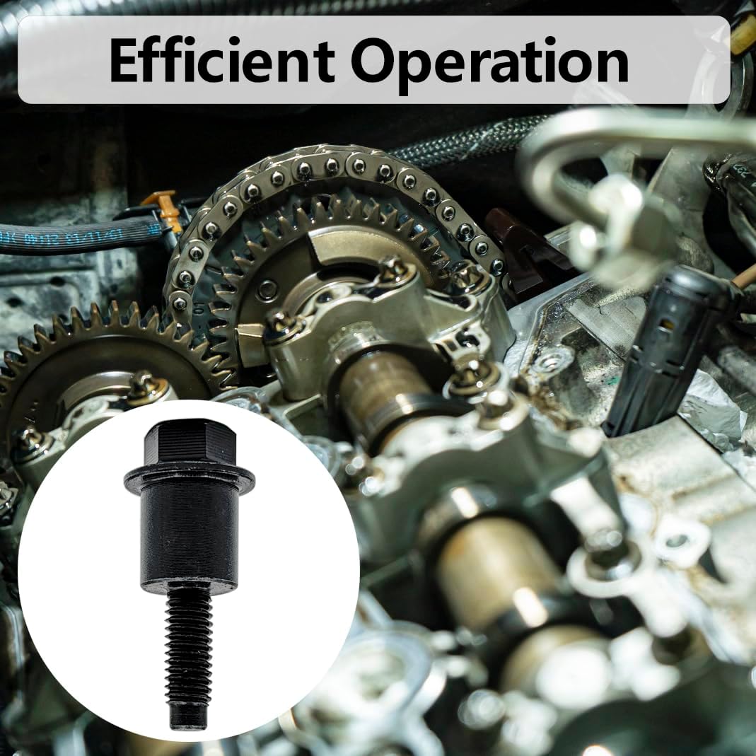 Timing Chain Guide Bolt Replaces# 11588522,Steel Engine Timing Chain Guide Screw Fit Saab 9-3 2003 to 2012, Saab 9-5 2010 to 2011,2.4 ecotec,Opel 2.2,Chevy (11588522-4PCS)