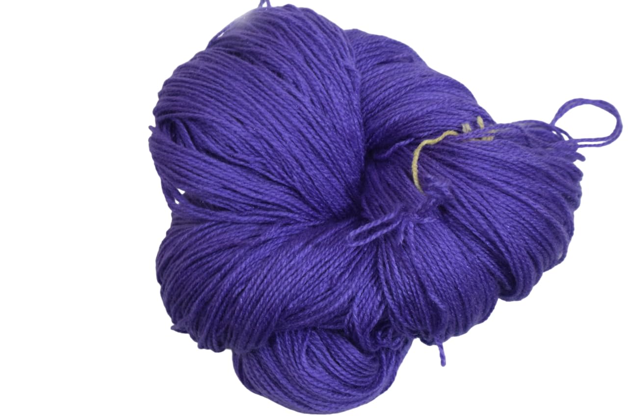 Winter Knitwears | Vardhman Millenium Baby Wool 60| Soft Wool | Knitting and crochetting Yarn | Purple Colour (500g)