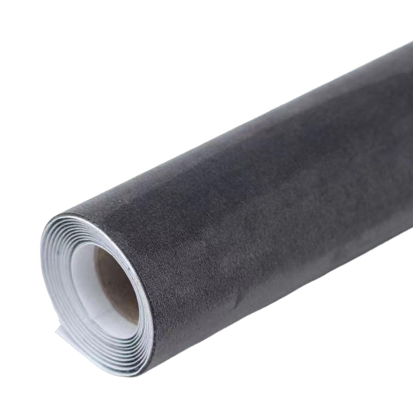 Craft Kits Suede Fabric Wrap 20"x50" Film for Home Decoration Car Inner Roof Upholstery Dark Gray-Crafts- Fabric-picture-13