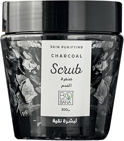 سكراب مقشر للجسم بالفحم من بوبانا - 300 gm
