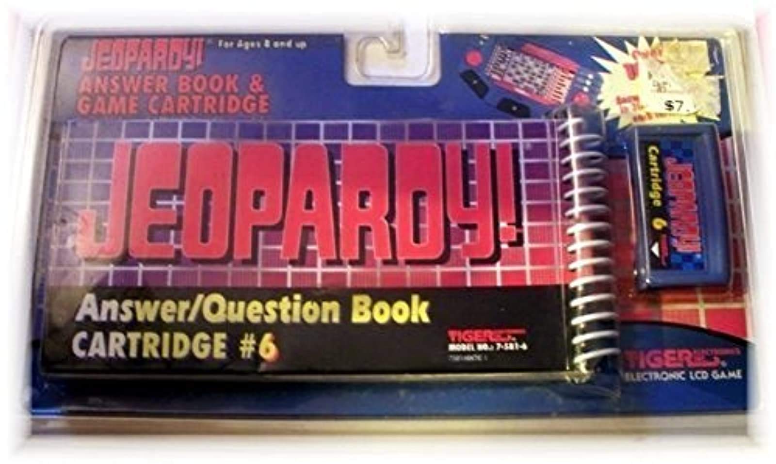 TigerJeopardy Answer/Question Book & Cartridge #6 for Electronic