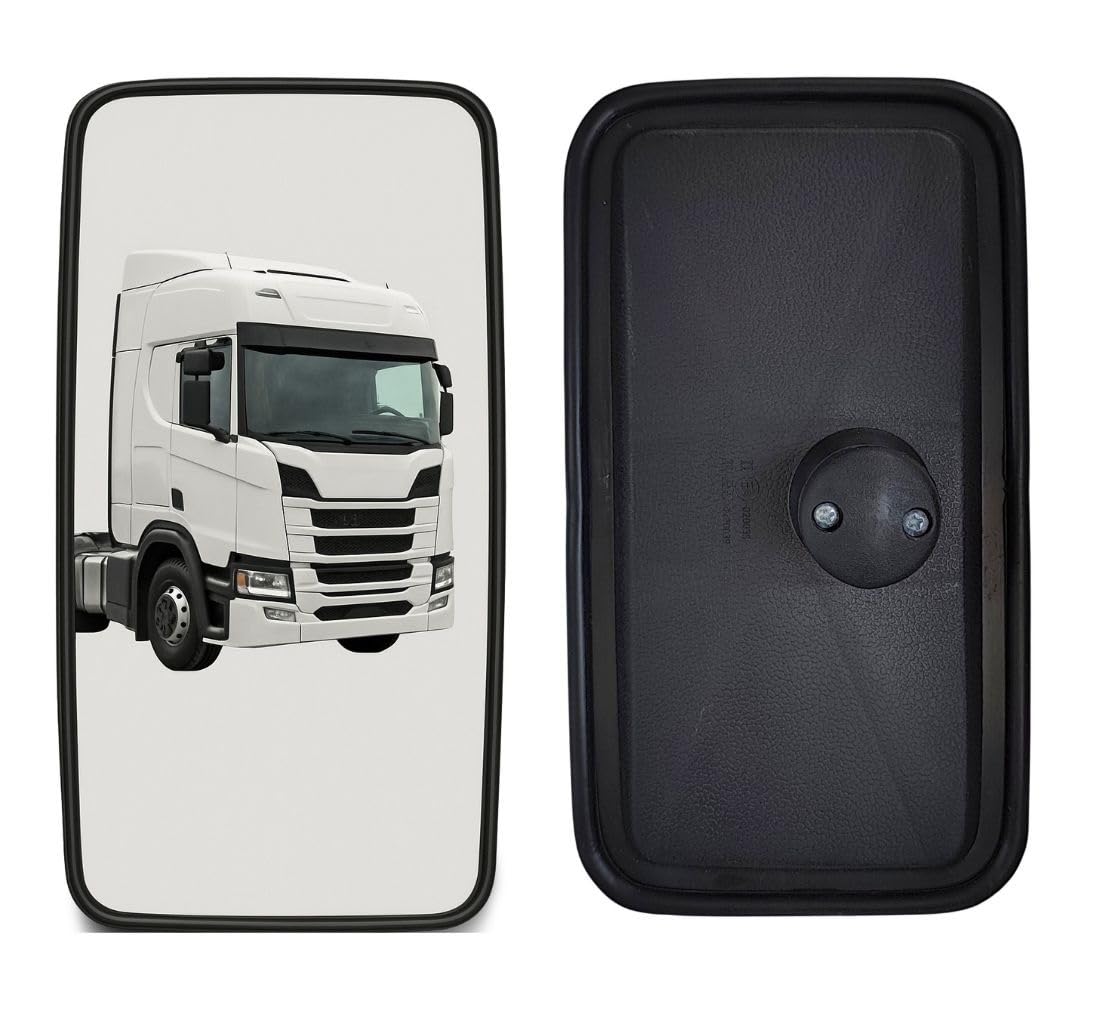 Juego de 2 espejos exteriores universales 33 cm x 19 cm E6 para camioneta