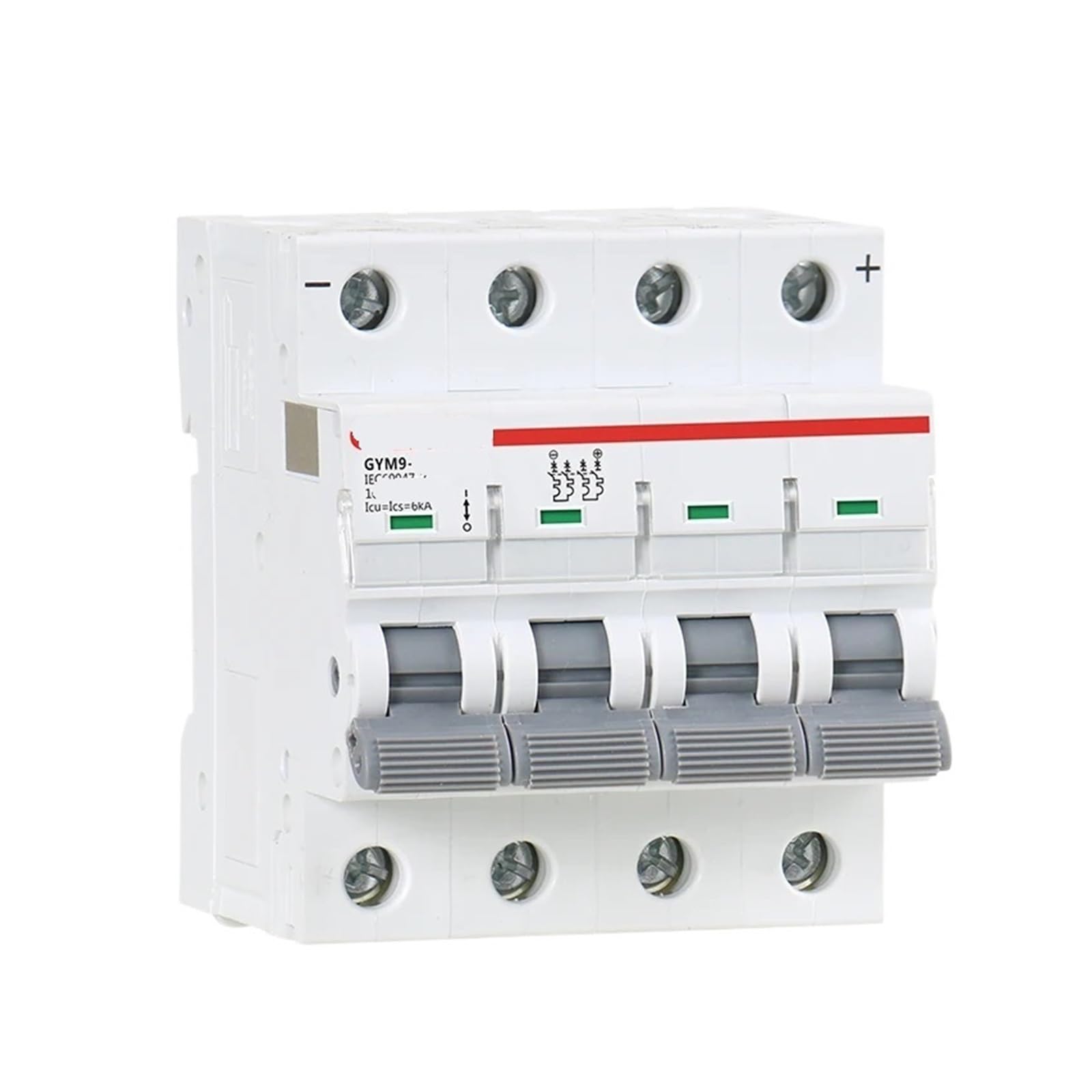 Disjoncteur MCB DC 1000V 4P 60A pour protéger les panneaux solaires