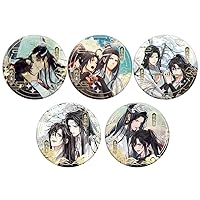 Amazon.co.jp: 魔道祖師 グッズ 魔道祖師 缶バッジ バッジセット