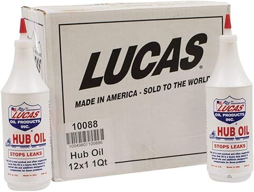 Stens Aceite de cubo 051-517 12 Btls1 Qt Lucas Oil 10088
