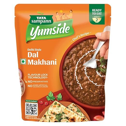 Yumside Ready-To-Eat Delhi Style Dal Makhani 285g