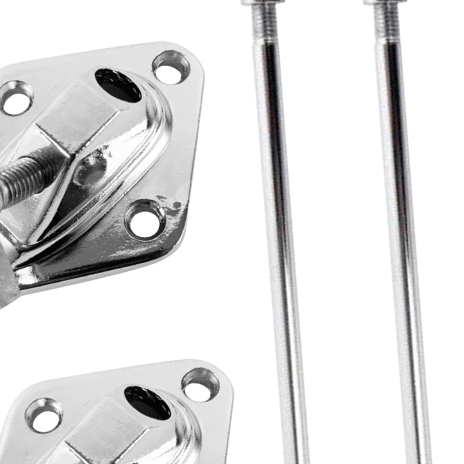 harayaa Patas de Bombo, Accesorio de percusión, Profesional, Antideslizante, Patas de Bombo para Piezas de Instrumentos de precusión, 2 Juegos
