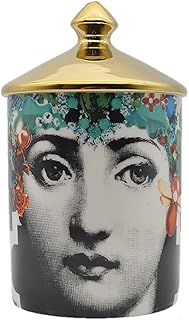 QHKYT Lina Cavalieri ceramiczny słoik do aromaterapii, pojemnik na pióro do fornaze, ceramiczny słoik do przechowywania, mini wazon, taca na świece, dekoracyjne butelki do domu, słoiki dekoracyjne (A1)