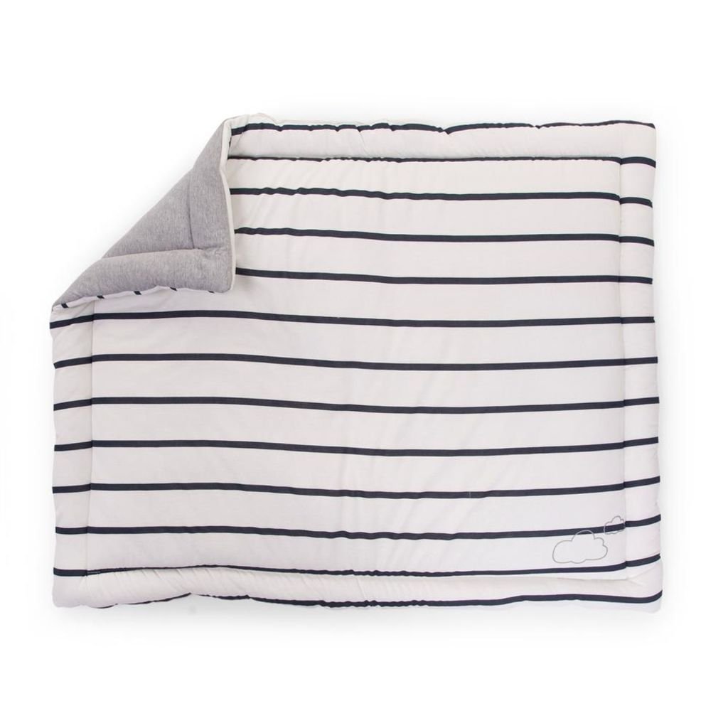 CHILDHOME Laufgittereinlage 80x100cm Marin Jersey CCPMJMA