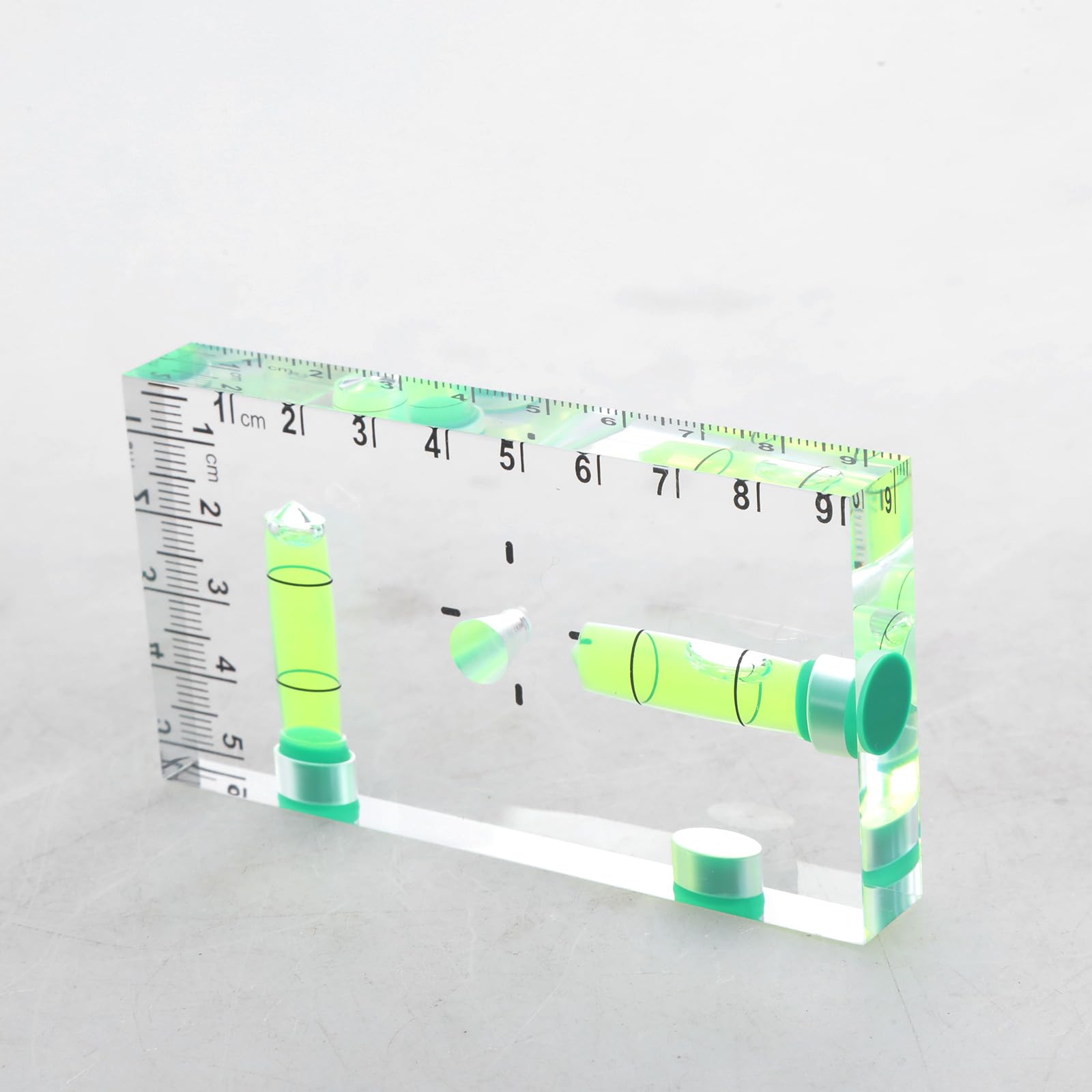 Herramienta de niveles pequeños para mecánicos para colgar cuadros con burbujas de 90°/180°
