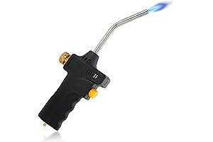 BISupply Industrial-Grade Fire Gun Torch for Precision Soldering, Plumbing, and Grilling