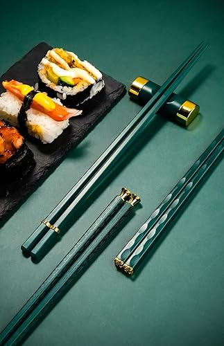 Miniatura 6 de Random Mood Palillos reutilizables aptos para lavavajillas, palillos de cocina, palillos coreanos japoneses chinos, palillos de fibra de vidrio,