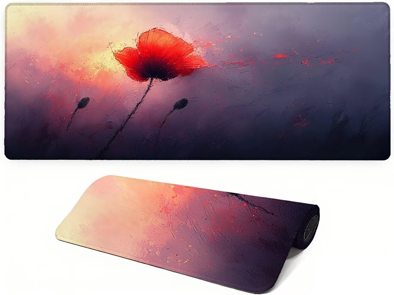 Générique Lpfieonn Fleur Large Desk Mat 160x80cm PF-3420