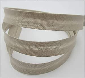 Ruban Biais En Velours Marron - 9,14 M (10 Yards) X 11 Mm De Large - Avec Corde Intégrée Pour Passepoil Décoratif