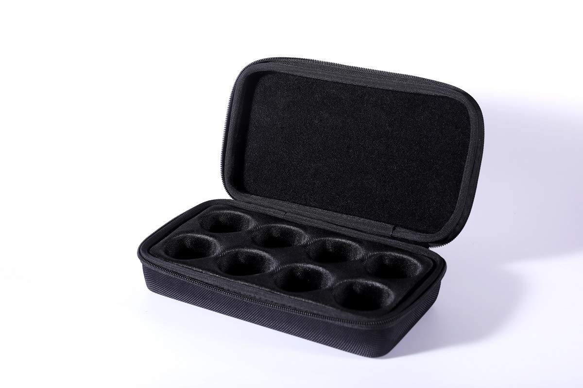 Maoershan Hard Travel Carrying Case for NOALTO Reusable k Cup Coffee Filters Universal stainless steel Refillable k Cups Filter Use,Holds 8 Count (Only Case)