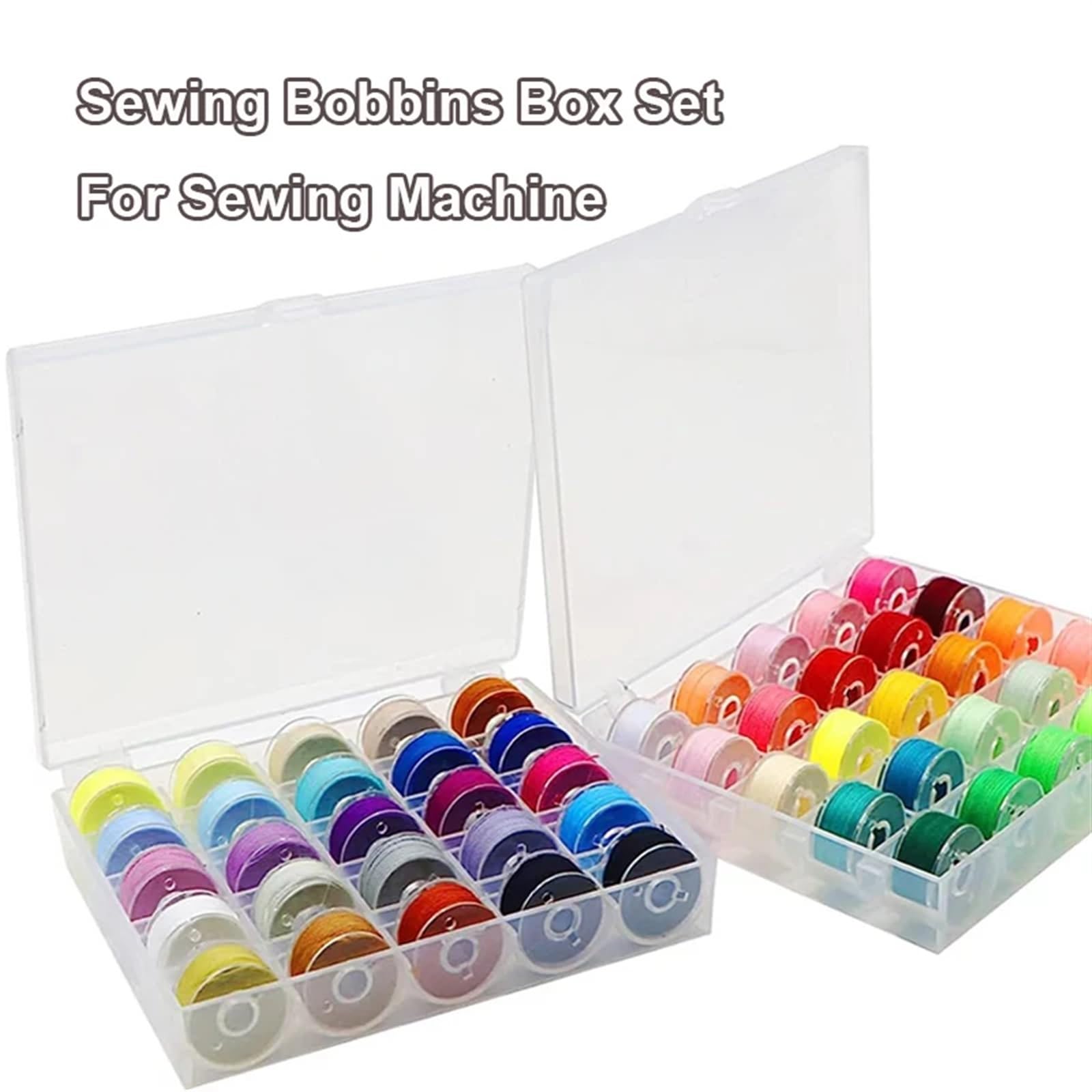 Nici do maszyn do szycia, Nici do szpulek maszyn szycia Zestaw pudełek Maszyna 25 szt(25pcs Color Set)