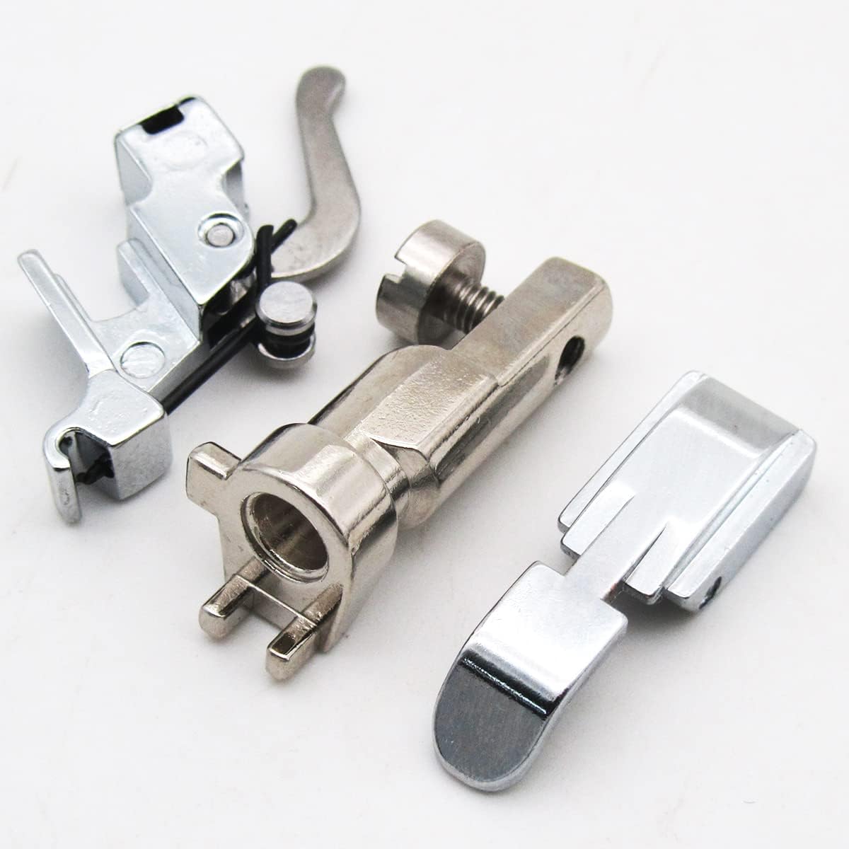CKPSMS Brand - 1SET Narrow Zipper Foot with Adapter #CY-7306-2+CY-7300L+001947.70.00 Compatible with/Replacement for BERNINA Brand Old Style Machines 530 730 830 801 930