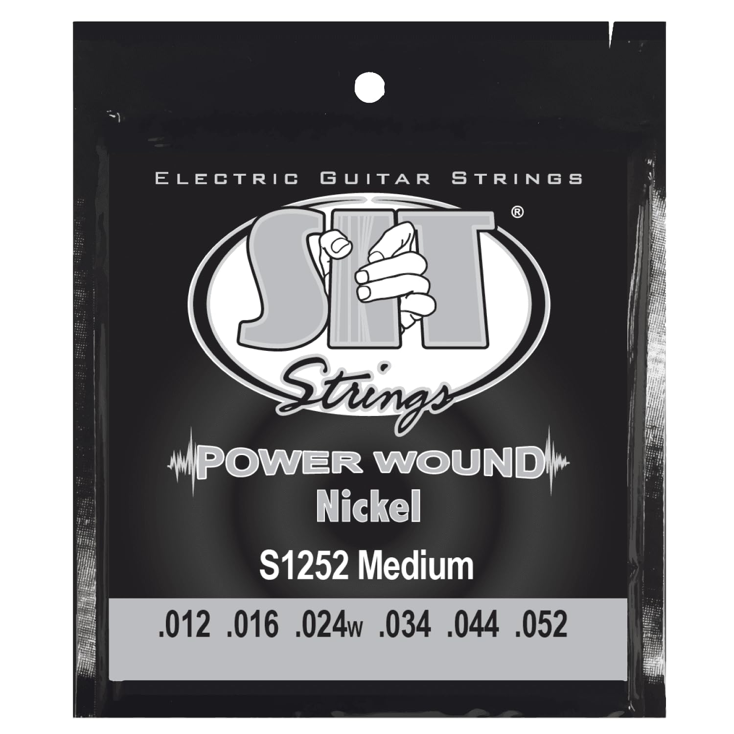 SIT S1252 - Juego de cuerdas para guitarra eléctrica de níquel, 12-52