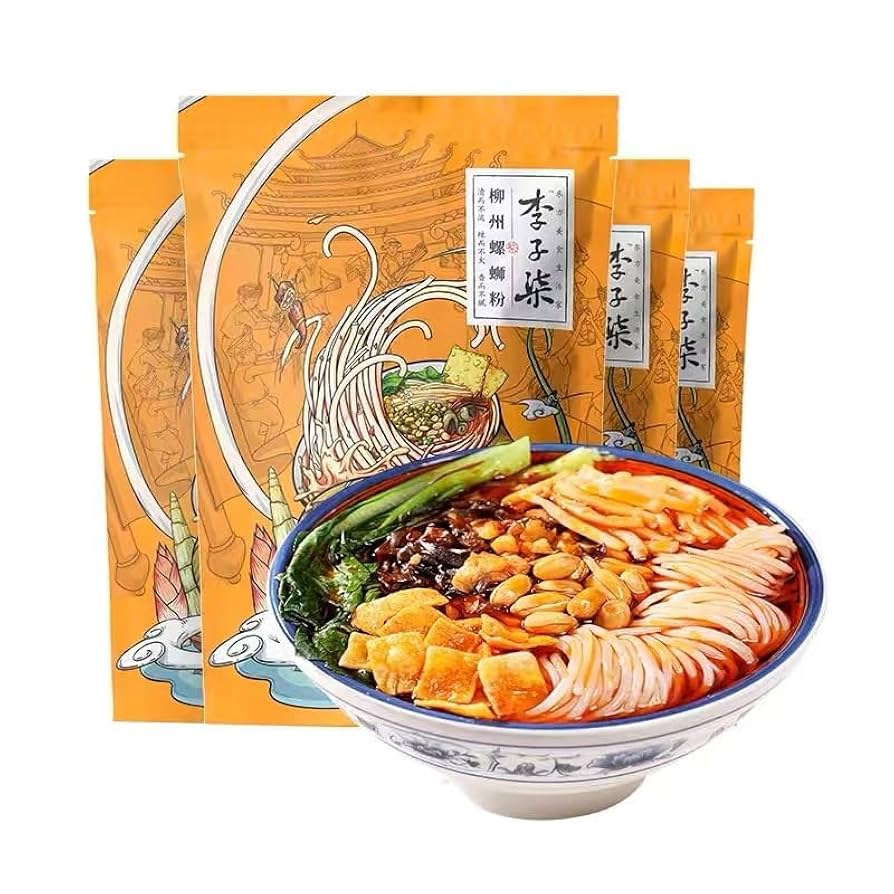 李子柒 螺蛳粉 螺狮粉 螺丝粉 ルオスーフェン10袋 Amazon.co.jp: 李子柒螺蛳粉335g/袋 柳州螺蛳粉 カタツムリ粉 劉