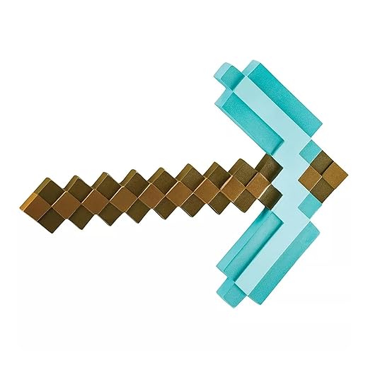 Disguise Minecraft Pickaxe Costume Accessory, One Size