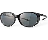 [E-FIT] イーフィット メガネの上からお洒落なサングラス レディース オーバーサングラス UVカット 超軽量 EF-OS61