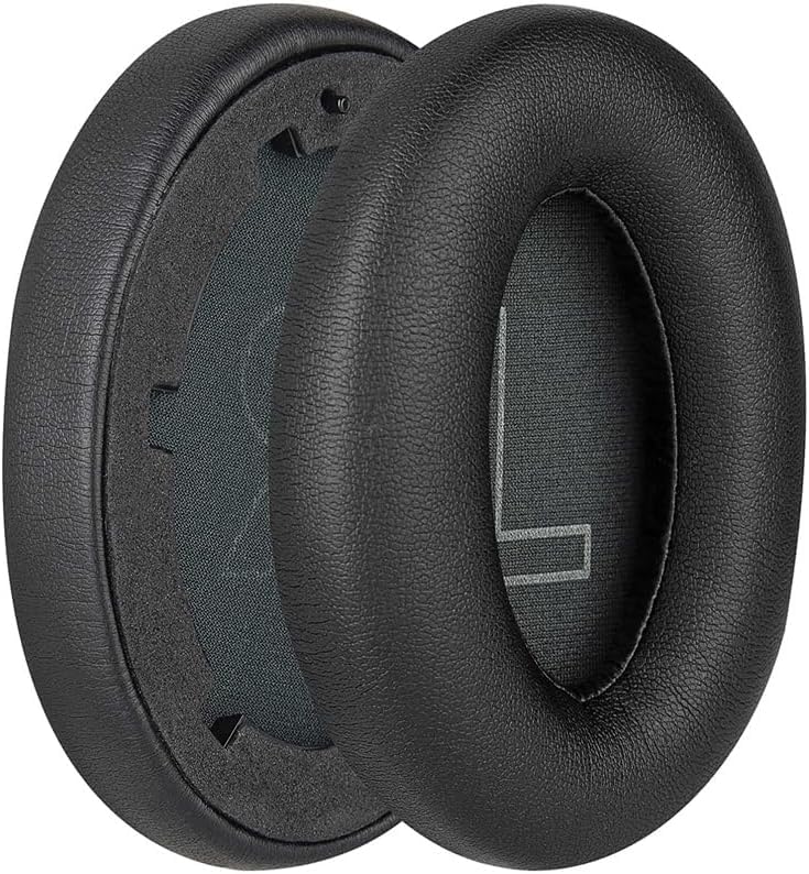 Replacement Ear Pads Cushions, Earpads Compatible with Soundcore Life Q20/ Q20i Headphones - Premium Protein Leather Earpads