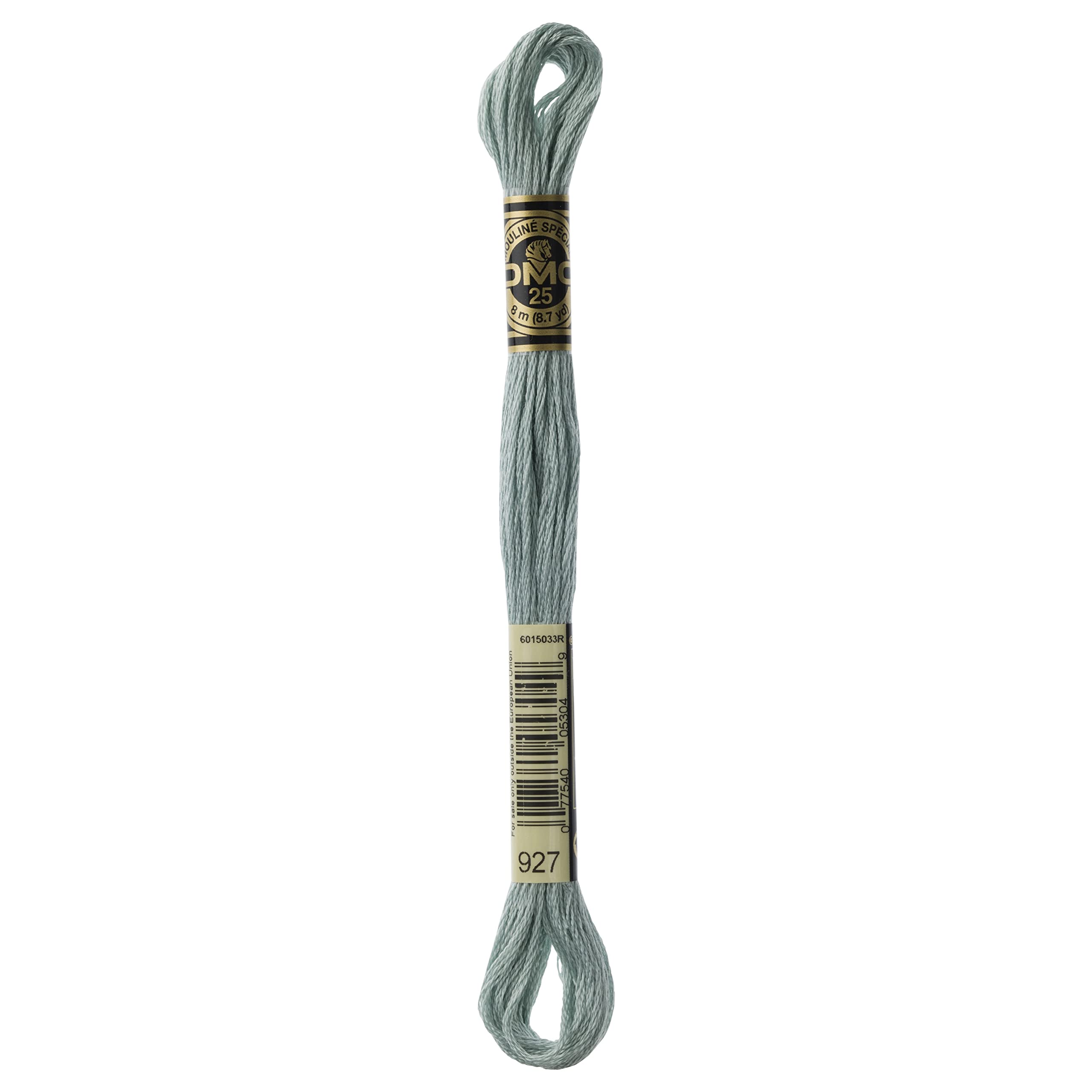 DMC 6-Strand Embroidery Cotton Floss, Light Grey Green