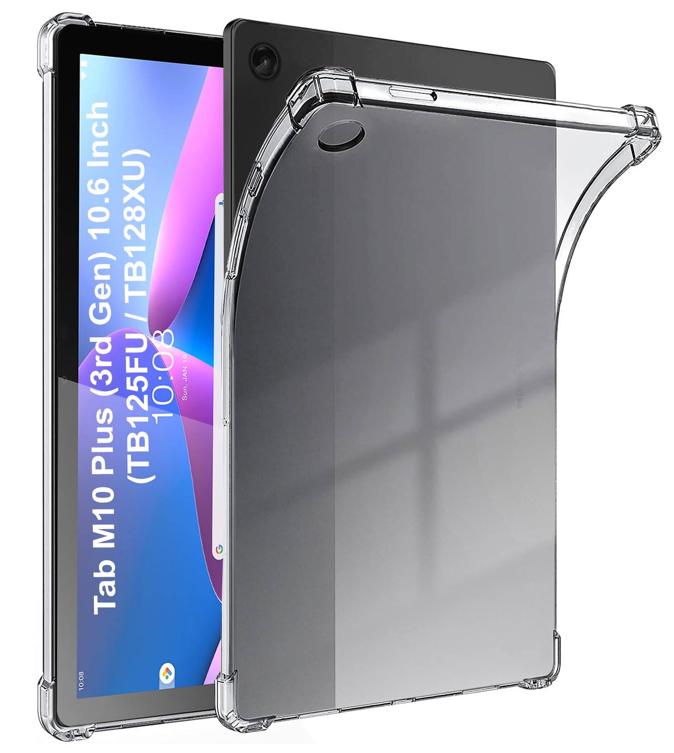 TGK Transparent Back Cover for Lenovo Tab M10 Plus 3rd Gen 10.6 inch TB125FU TB128XU Case (B0CZJPG1DC) Amazon Price History, Amazon Price Tracker