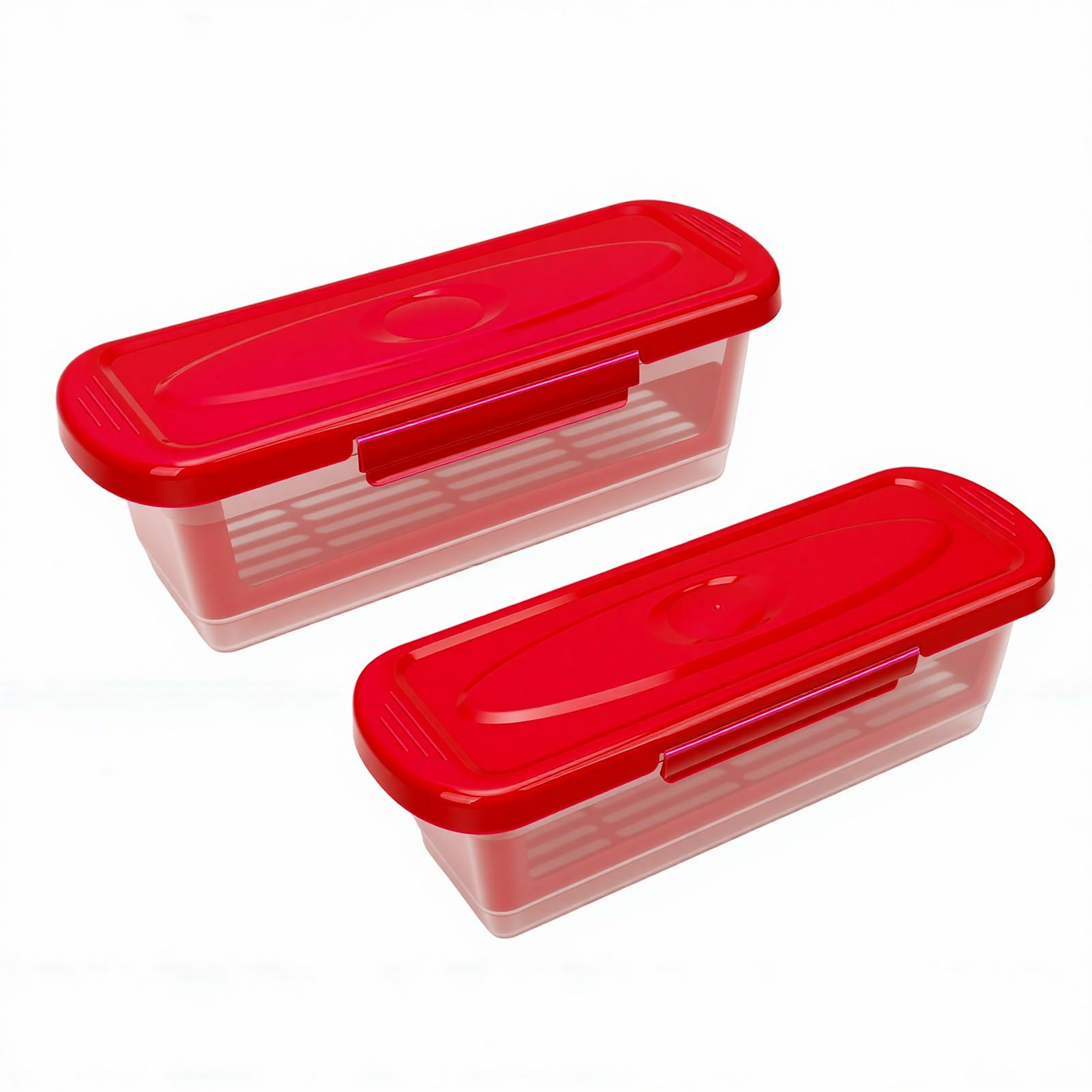 Batter Shaker Bowl Set para Pollo Frito, 14.2 Pulgadas, 2 Piezas
