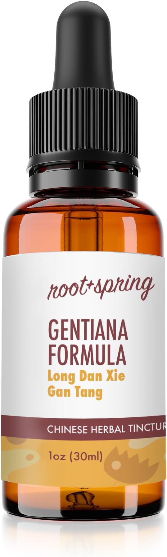 Gentiana Formula Long Dan Xie Gan Tang Long Dan Xie Gan Wan Herbal Tincture (Liquid Extract) - Concentrate with Dropper - Natural TCM Herb Blend Supplement 1 oz
