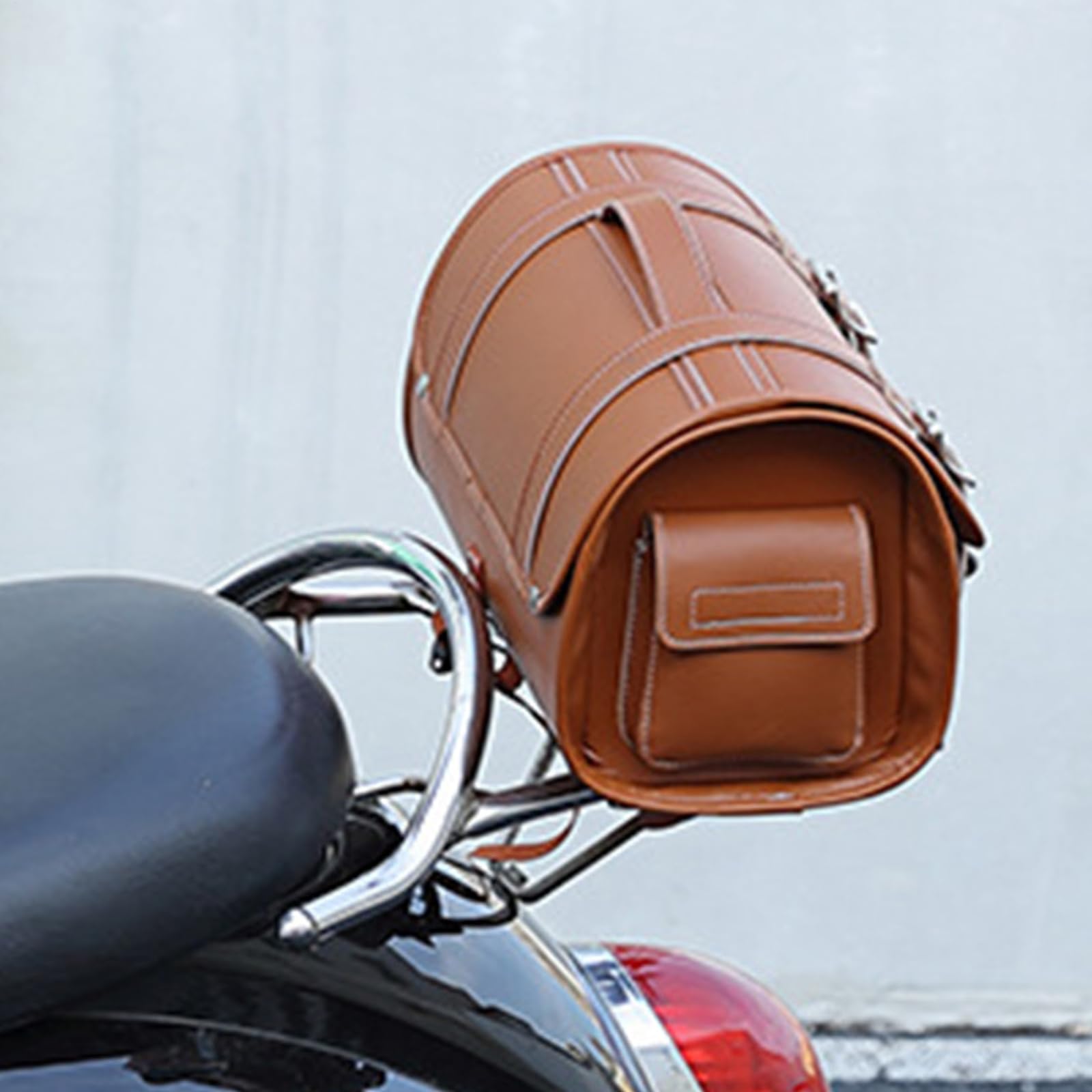 Generico Borsa Da Sella Per - Borsa Da Sella Per Resistente, Versatile | Organizer Per Bagagli, Da Viaggio, Custodia Per | Per Viaggi Turistici, Guida Su Strada, Viaggi In A Lunga Dista