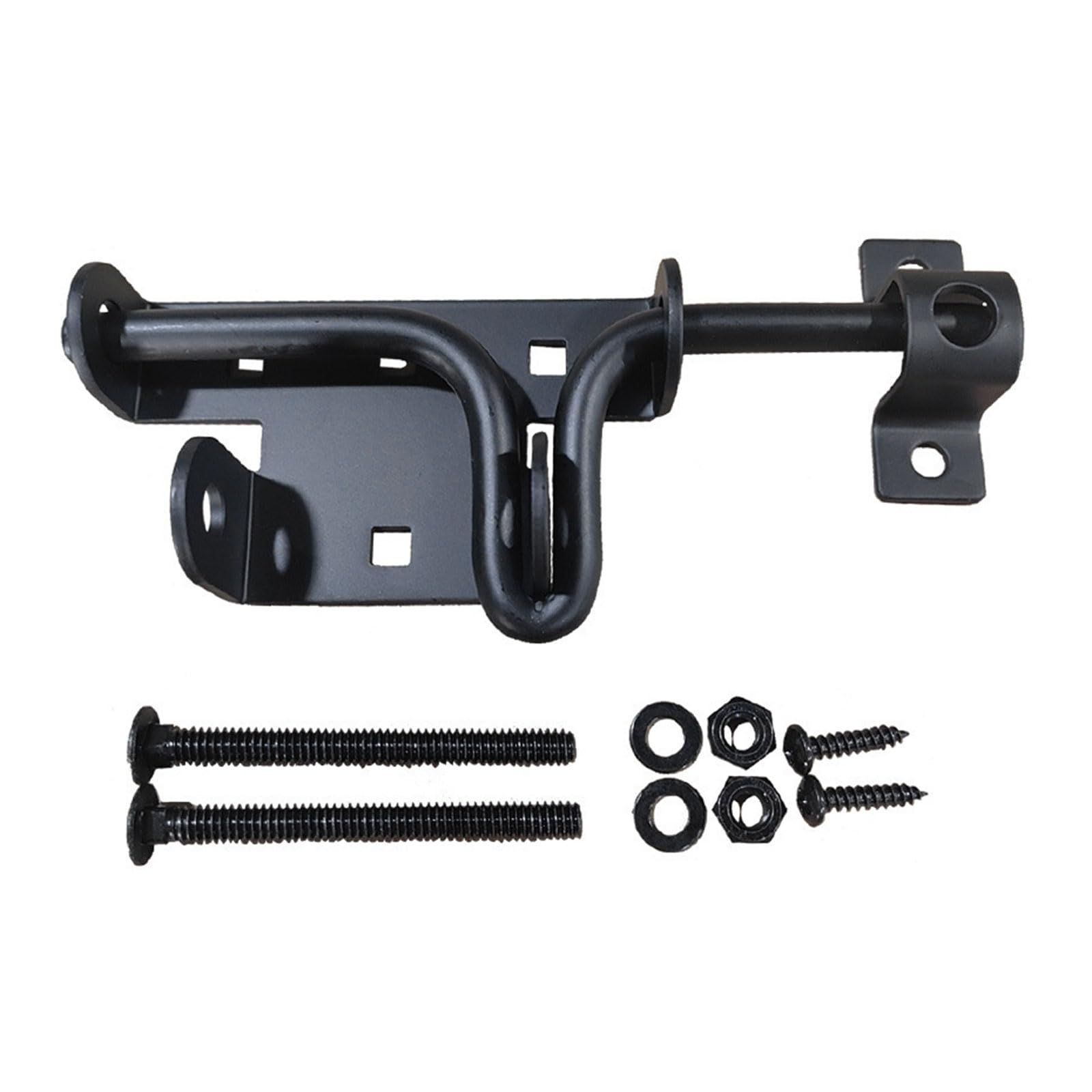 CUNZJIA Heavy Duty Sliding Bolt Latches for Gate & Door with Hole Security Sliding Bolt for Enhances Security & Privacy