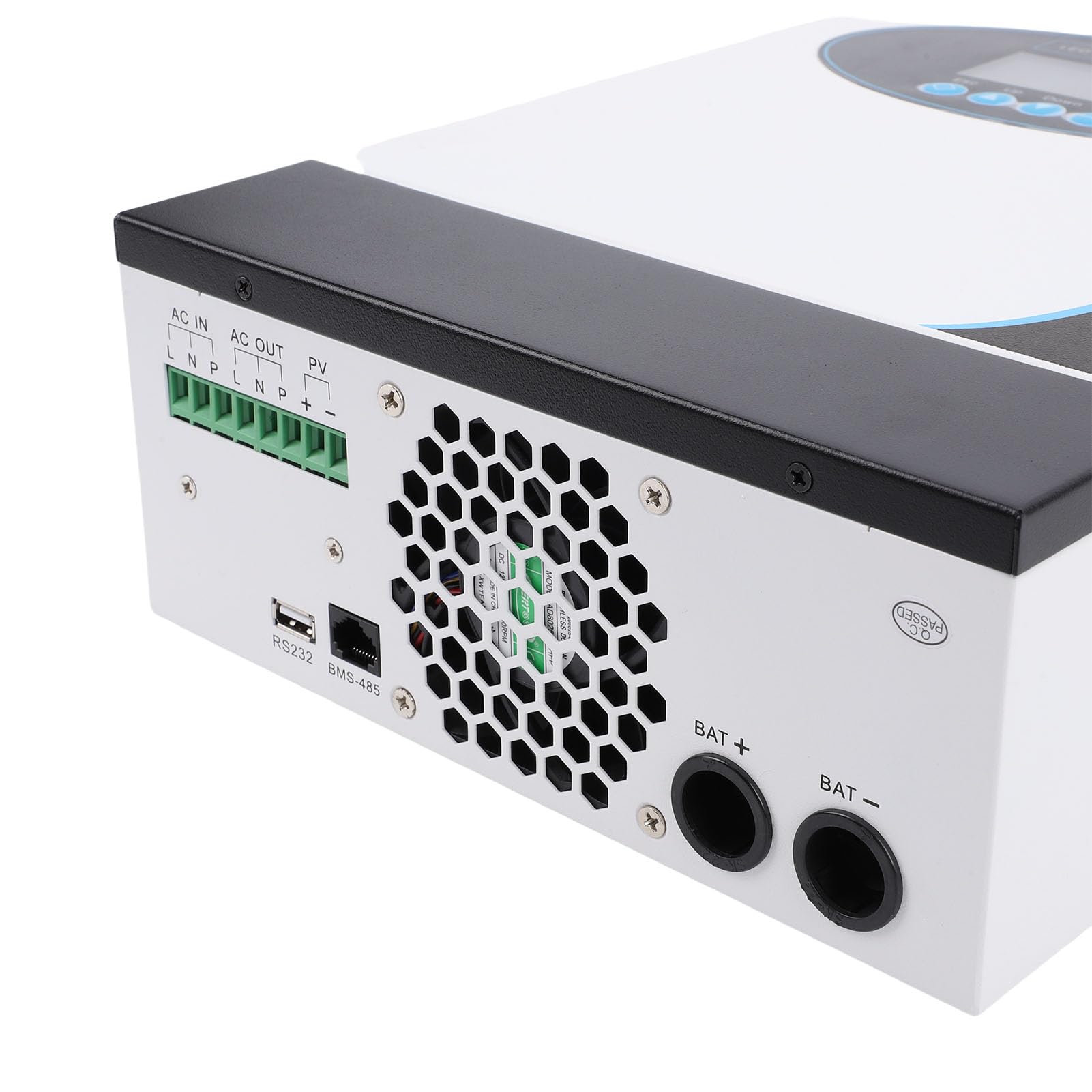 FTVOGUE Inverter Solare Off-grid, Onda Sinusoidale Pura da 1200 W con Tecnologia MPPT e Telecomando, per di Energia Solare Industriale su Piccola Scala Domestico e Scolastico