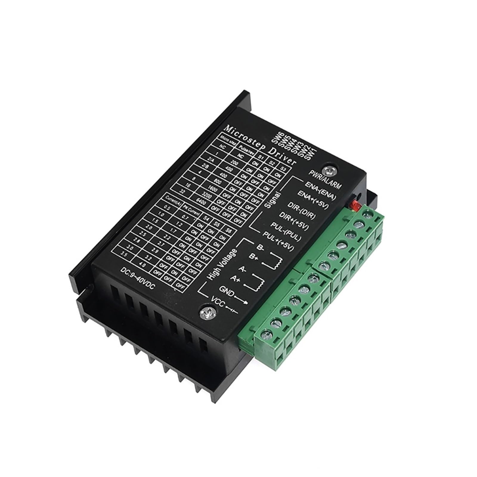 2RD58I8PM Stepper Motor Driver Nema17 Drive Control Kit TB6600 4A+17HS4401 1.5A 42N.cm Forward Reverse Adjustable Speed