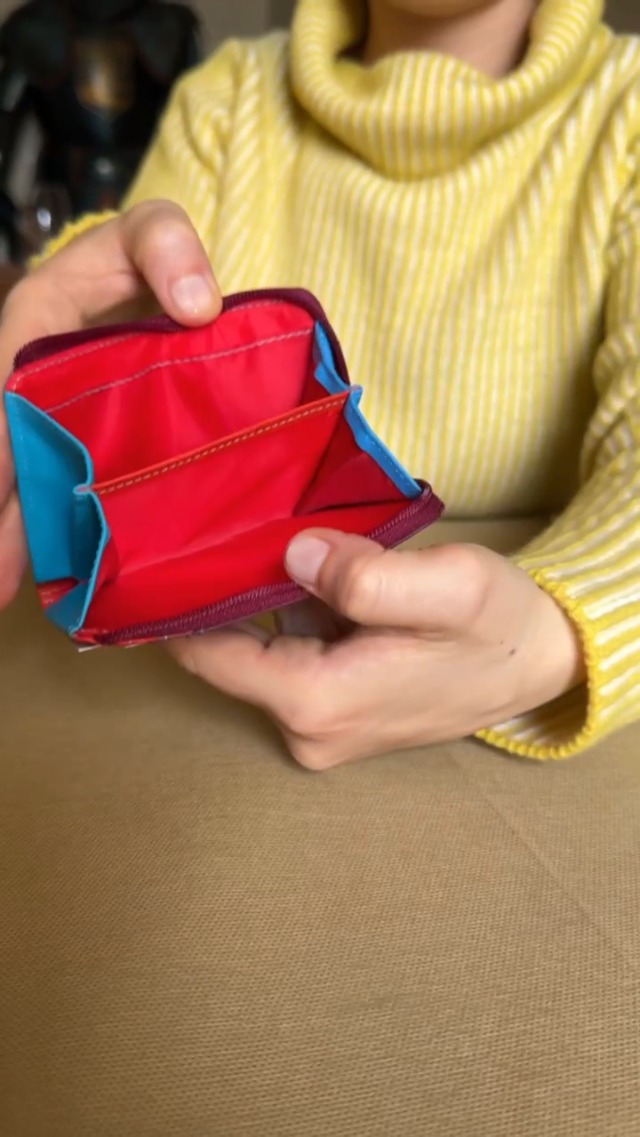 Amazon.com: mywalit Small Zip Leather Purse | 3 Card Slots | ID