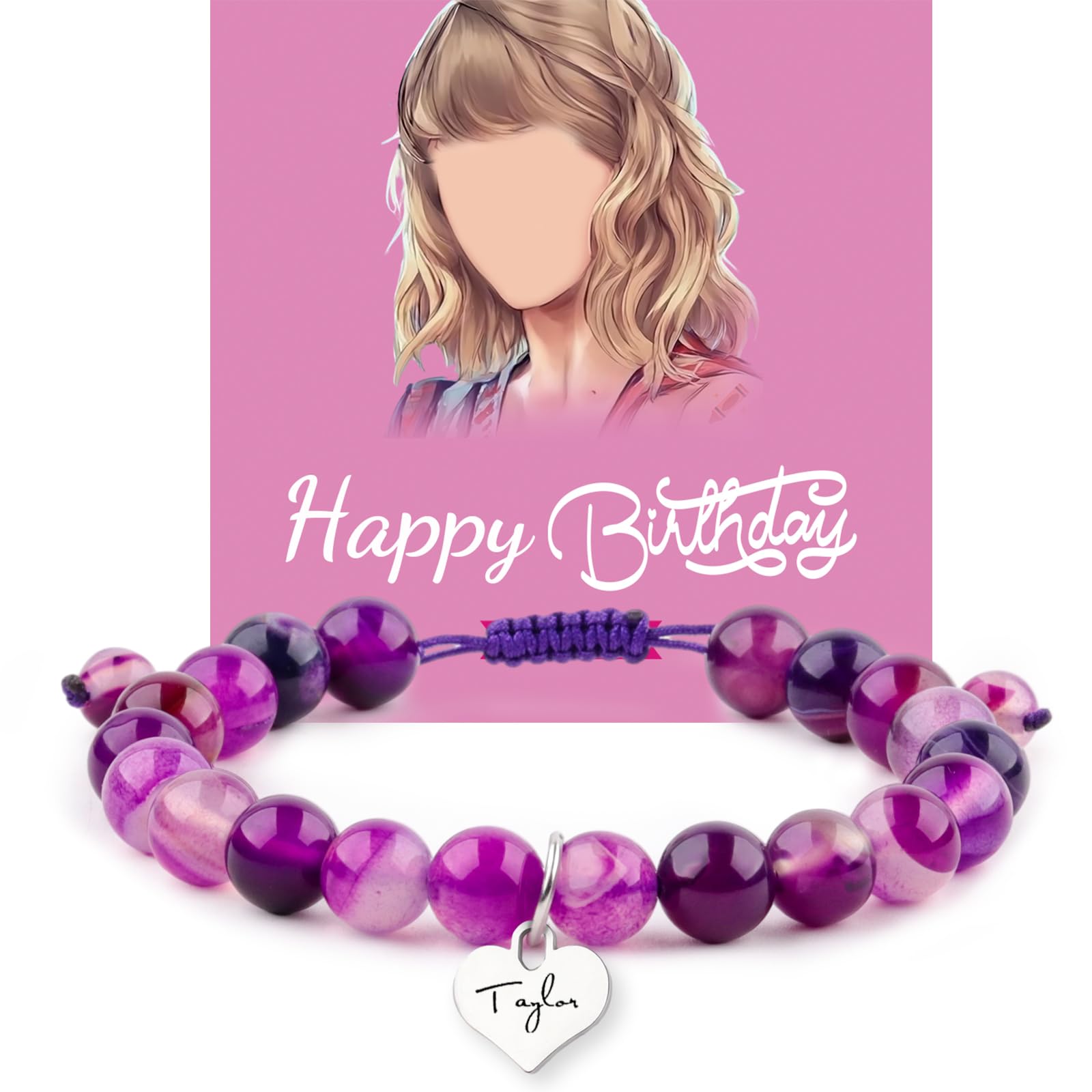 Taylo Birthday Gifts Bracelets, Taylo. Merch, Taylo. Bracelet and Birthday Card are the Best Birthday Gifts for Women, wife, Daughter, Granddaughter, Bestie, Sister