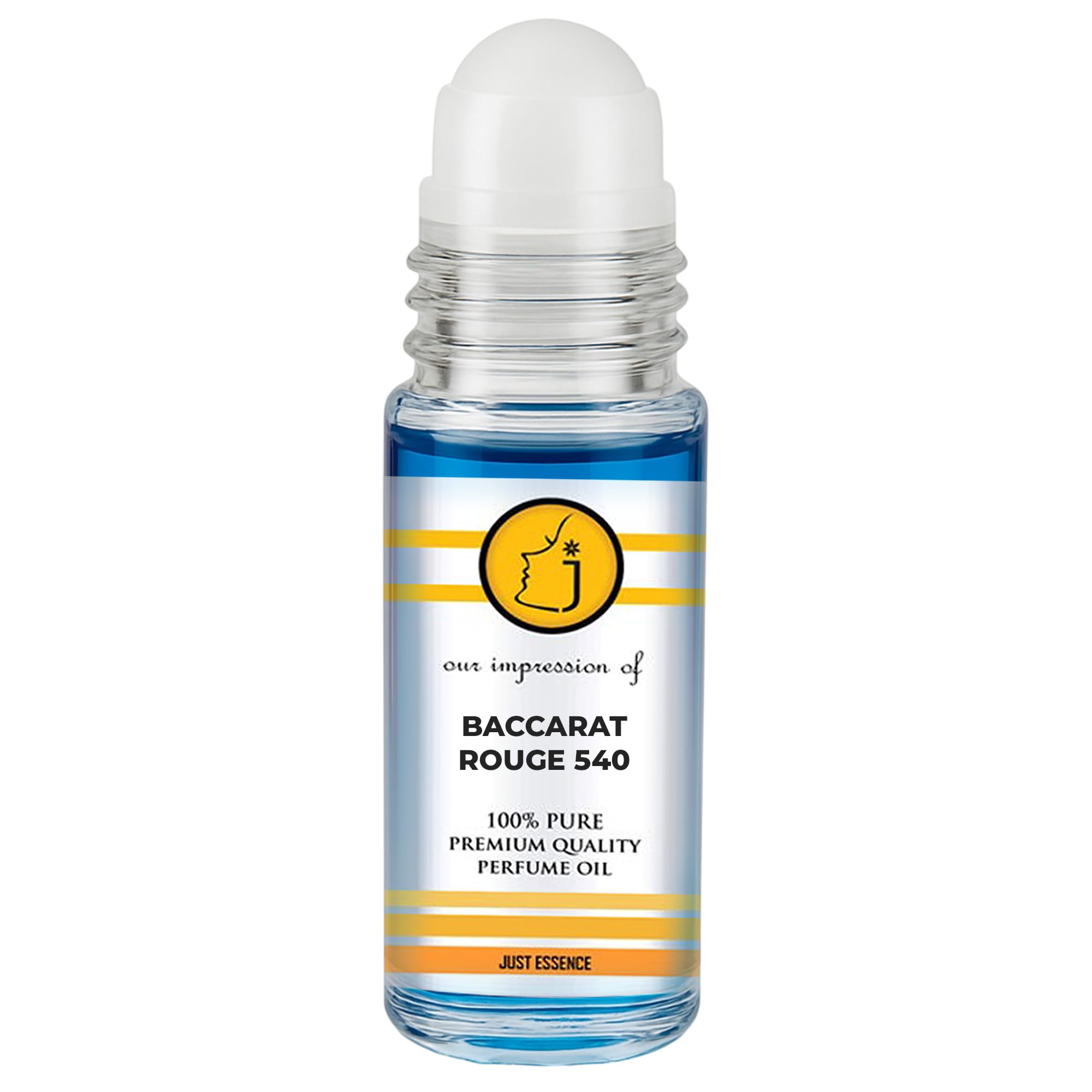 Baccarat Rouge 540 Fregrance Perfume Cologne Oil | Roll On | Premium Quality Concentrated Fragrance | Pure Perfume & Cologne Oil for Personal Body Use | 1 Fl Oz